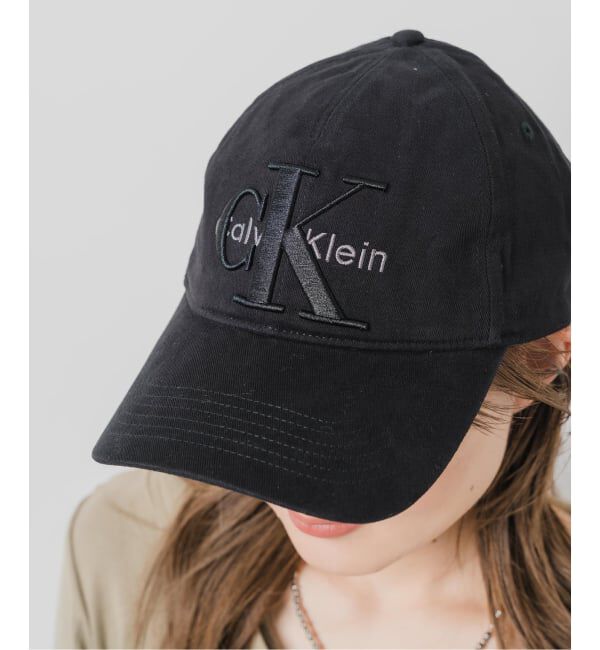JOINT WORKS「Calvin Klein / カルバン クライン LARGE LAYERED MONOLOGO CAP」|キャップ・キャスケット|