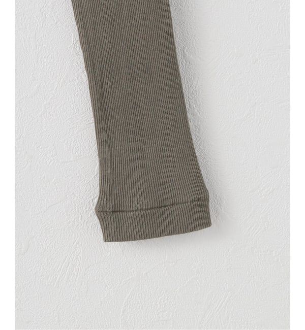 Plage「SOUPLE LUZ / スープレルース C/C RB C/N L/SL トップス」|Tシャツ・カットソー|