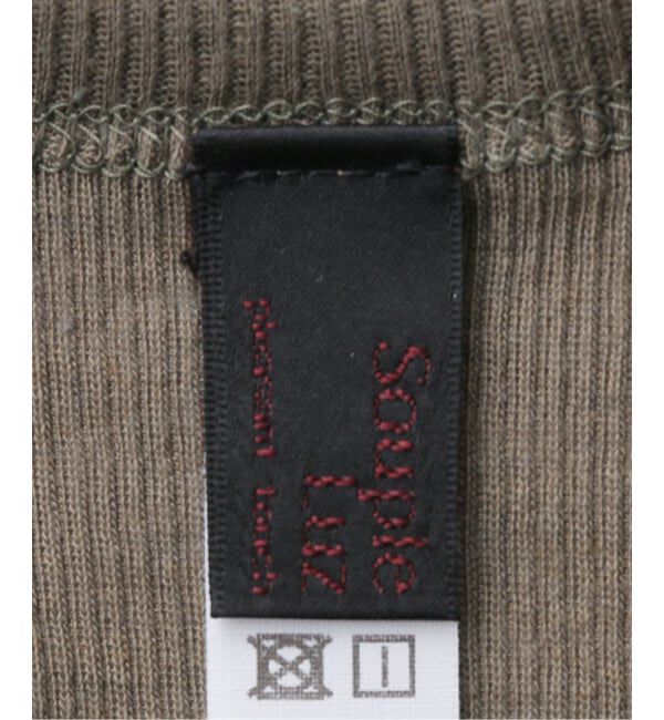 Plage「SOUPLE LUZ / スープレルース C/C RB C/N L/SL トップス」|Tシャツ・カットソー|