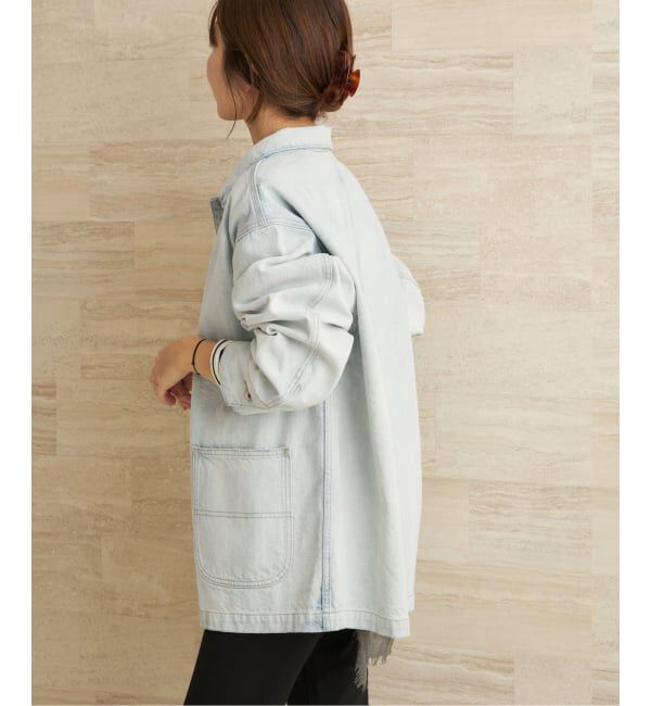 Plage「《WEB限定追加予約》bleach coverall 2」|デニムジャケット|