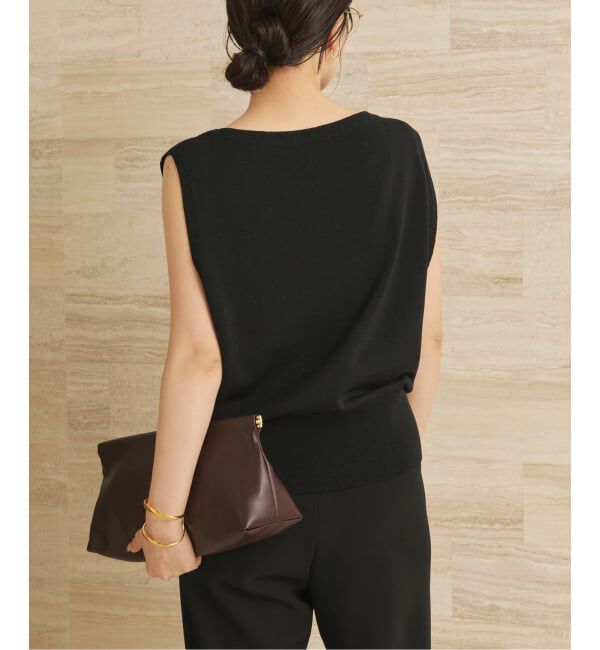 Plage「Sabrina Neck ベスト」|ベスト・ジレ|