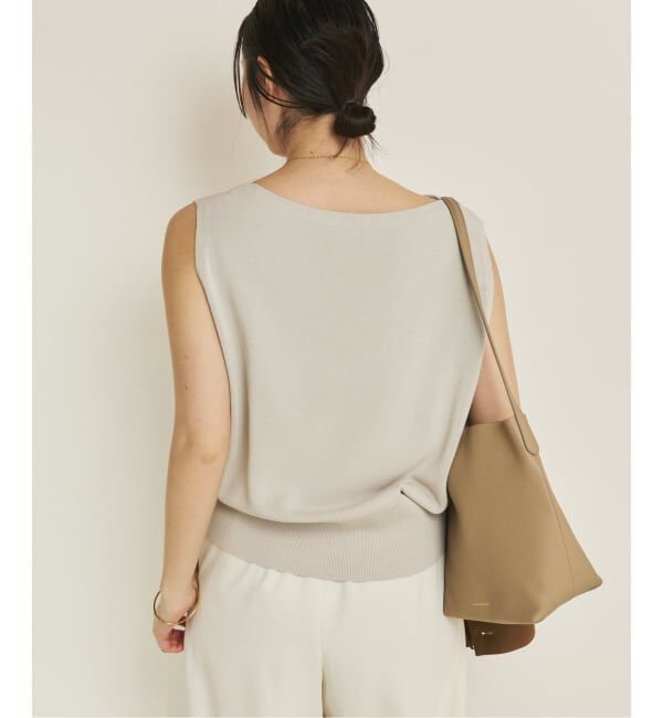 Plage「Sabrina Neck ベスト」|ベスト・ジレ|