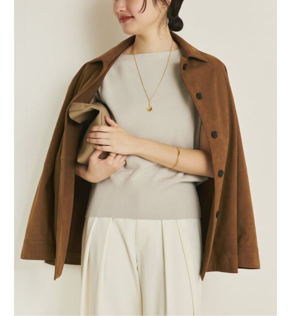 Plage「Sabrina Neck ベスト」|ベスト・ジレ|