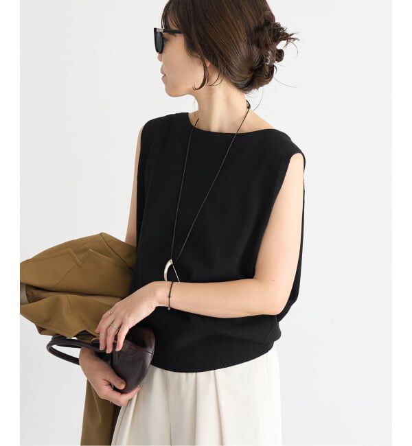 Plage「Sabrina Neck ベスト」|ベスト・ジレ|