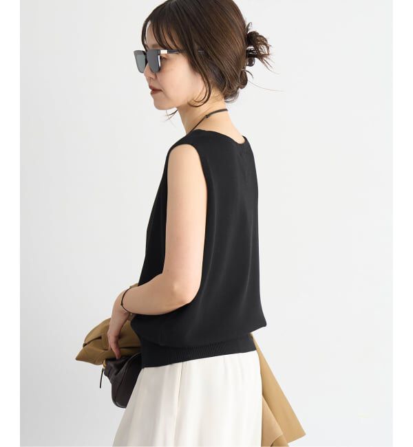 Plage「Sabrina Neck ベスト」|ベスト・ジレ|