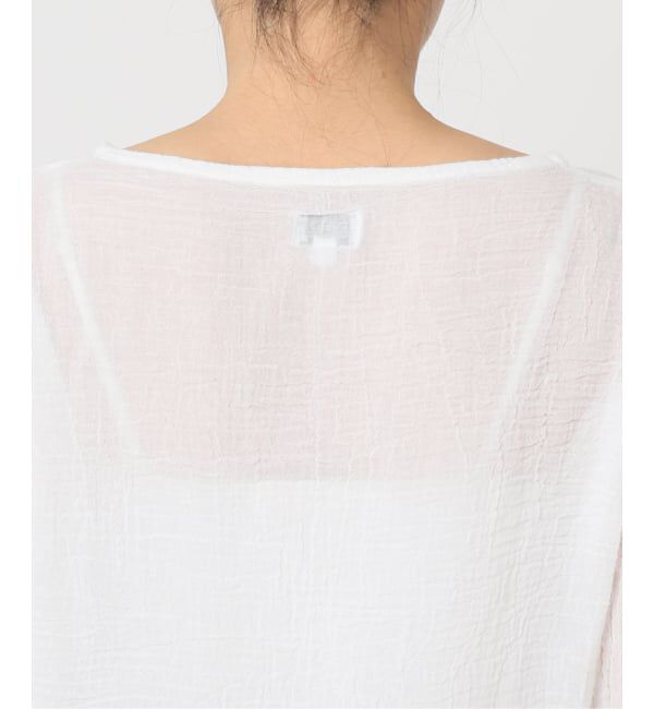 Plage「《WEB限定追加》LES ATELIERS FRANCAIS DE CONFECTION 別注 T-ブラウス」|シャツ・ブラウス|