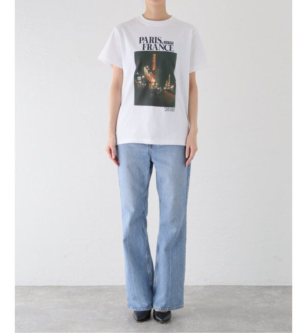 SLOBE IENA「《追加》PARIS NIGHT フォトTEE」|Tシャツ・カットソー|