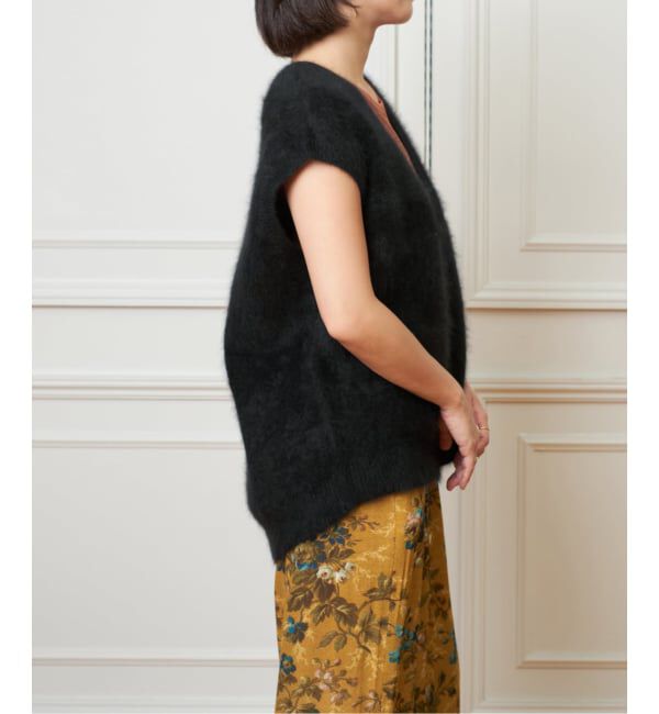 IENA LA BOUCLE「IENA LA BOUCLE ファーニットベスト」|ベスト・ジレ|