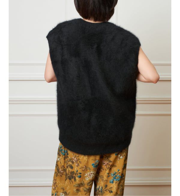 IENA LA BOUCLE「IENA LA BOUCLE ファーニットベスト」|ベスト・ジレ|