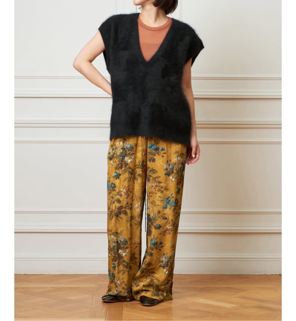 IENA LA BOUCLE「IENA LA BOUCLE ファーニットベスト」|ベスト・ジレ|