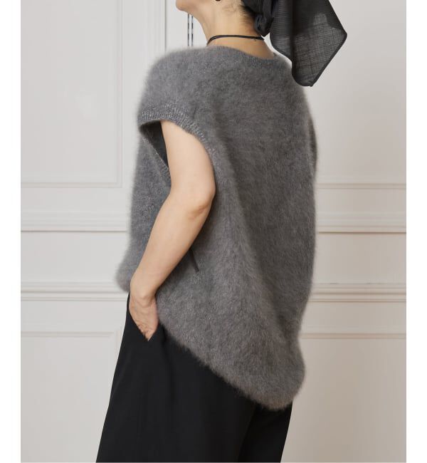 IENA LA BOUCLE「IENA LA BOUCLE ファーニットベスト」|ベスト・ジレ|