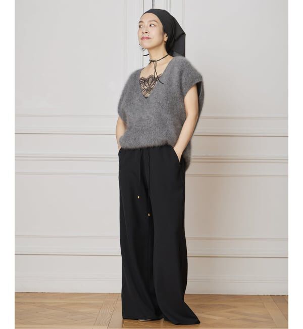 IENA LA BOUCLE「IENA LA BOUCLE ファーニットベスト」|ベスト・ジレ|