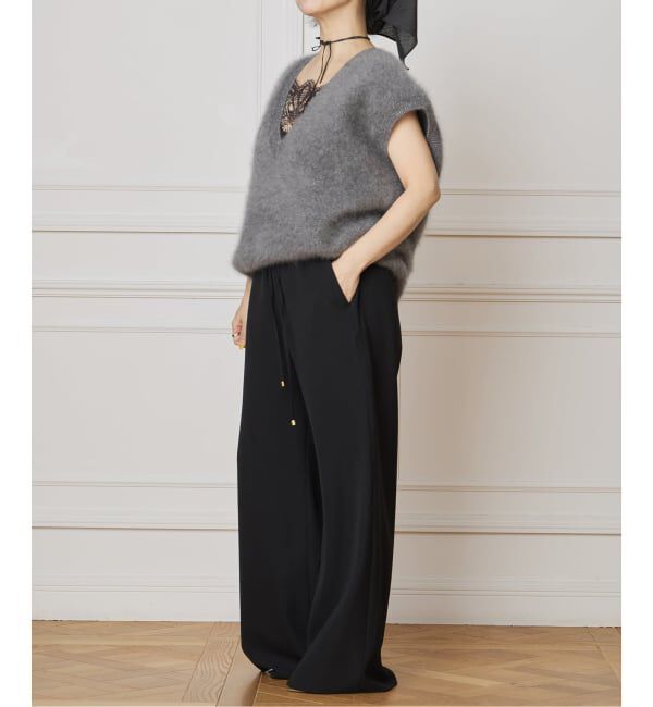 IENA LA BOUCLE「IENA LA BOUCLE ファーニットベスト」|ベスト・ジレ|