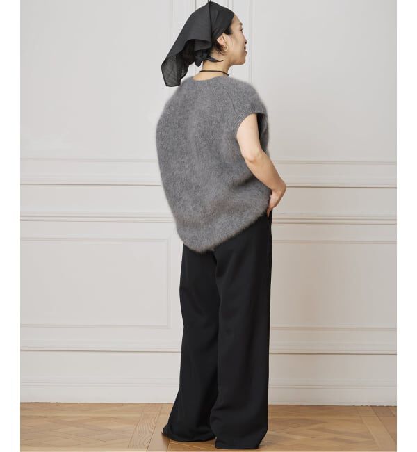 IENA LA BOUCLE「IENA LA BOUCLE ファーニットベスト」|ベスト・ジレ|