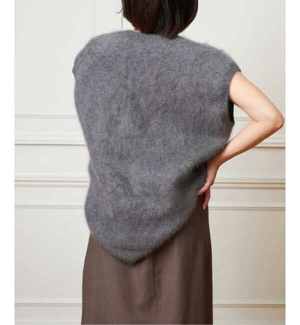 IENA LA BOUCLE「IENA LA BOUCLE ファーニットベスト」|ベスト・ジレ|