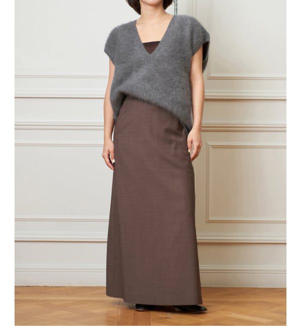 IENA LA BOUCLE「IENA LA BOUCLE ファーニットベスト」|ベスト・ジレ|