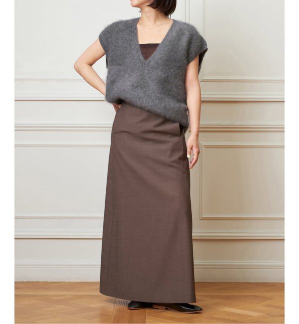 IENA LA BOUCLE「IENA LA BOUCLE ファーニットベスト」|ベスト・ジレ|