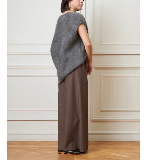 IENA LA BOUCLE「IENA LA BOUCLE ファーニットベスト」|ベスト・ジレ|