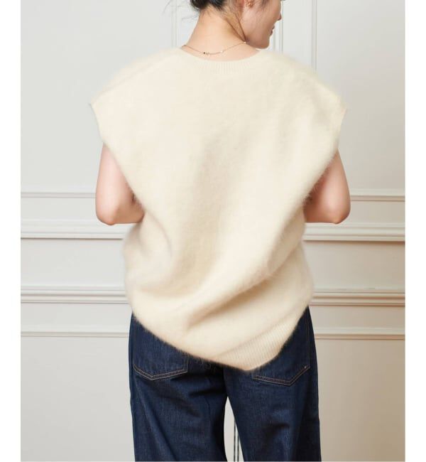 IENA LA BOUCLE「IENA LA BOUCLE ファーニットベスト」|ベスト・ジレ|