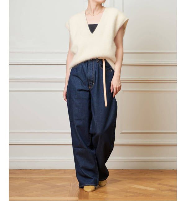 IENA LA BOUCLE「IENA LA BOUCLE ファーニットベスト」|ベスト・ジレ|