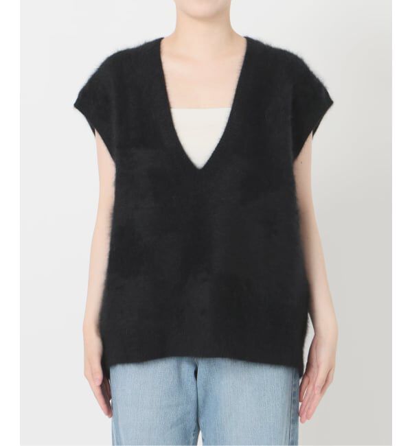 IENA LA BOUCLE「IENA LA BOUCLE ファーニットベスト」|ベスト・ジレ|