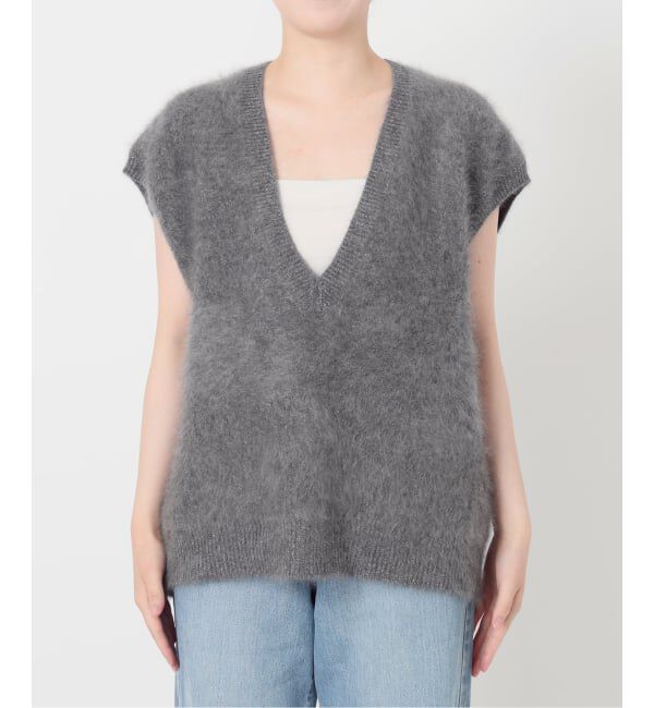 IENA LA BOUCLE「IENA LA BOUCLE ファーニットベスト」|ベスト・ジレ|