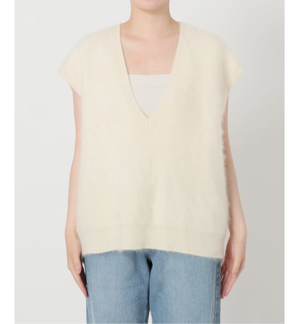 IENA LA BOUCLE「IENA LA BOUCLE ファーニットベスト」|ベスト・ジレ|
