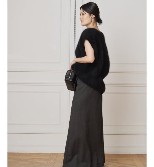 IENA LA BOUCLE「IENA LA BOUCLE ファーニットベスト」|ベスト・ジレ|