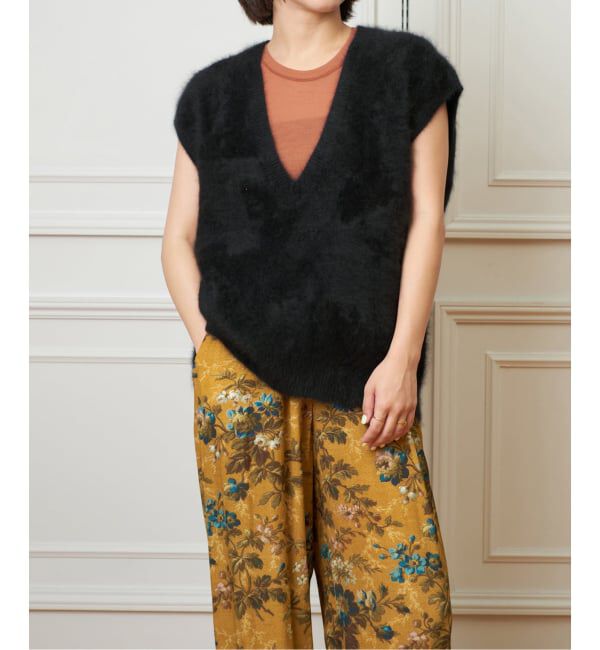 IENA LA BOUCLE「IENA LA BOUCLE ファーニットベスト」|ベスト・ジレ|