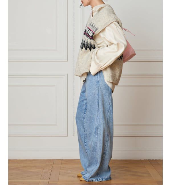 IENA LA BOUCLE「IENA LA BOUCLE ノルディックハンドニットベスト」|ベスト・ジレ|