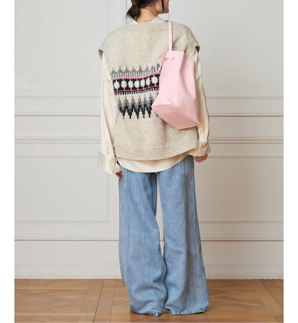 IENA LA BOUCLE「IENA LA BOUCLE ノルディックハンドニットベスト」|ベスト・ジレ|