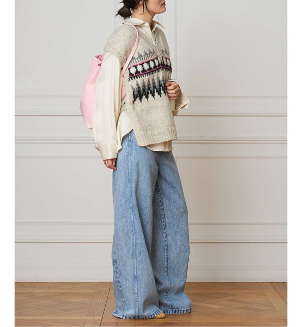 IENA LA BOUCLE「IENA LA BOUCLE ノルディックハンドニットベスト」|ベスト・ジレ|