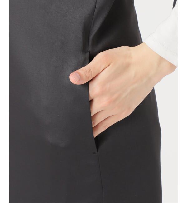 SLOBE IENA「《WEB限定/追加2予約》レースサテンワンピース」|ワンピース|