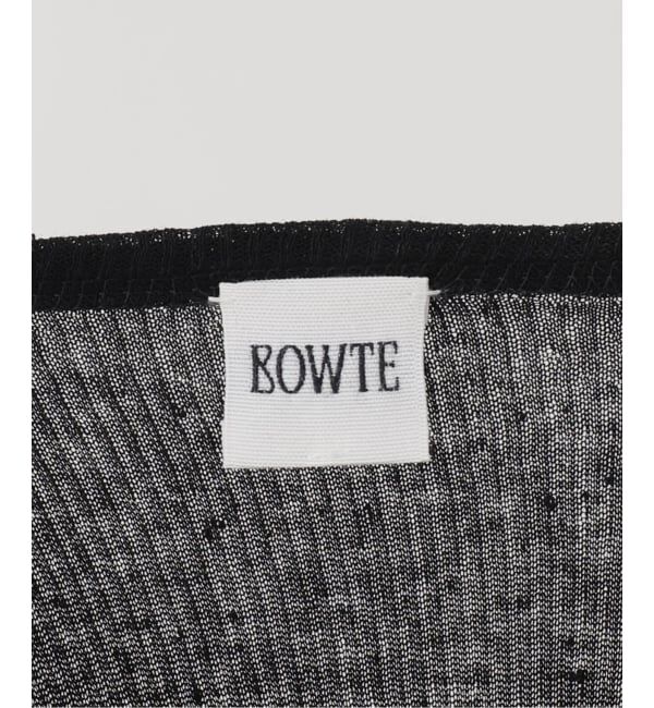 VERMEIL par iena「BOWTE バウト Organic Rib Dry Jersey Tシャツ 261020002」|Tシャツ・カットソー|