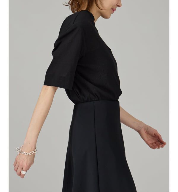 VERMEIL par iena「BOWTE バウト Organic Rib Dry Jersey Tシャツ 261020002」|Tシャツ・カットソー|