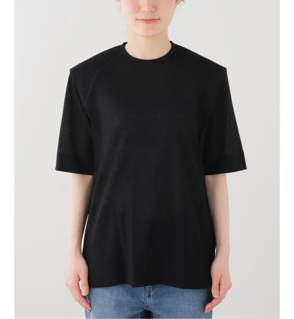 VERMEIL par iena「BOWTE バウト Organic Rib Dry Jersey Tシャツ 261020002」|Tシャツ・カットソー|