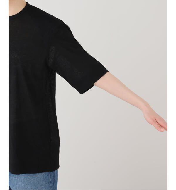 VERMEIL par iena「BOWTE バウト Organic Rib Dry Jersey Tシャツ 261020002」|Tシャツ・カットソー|