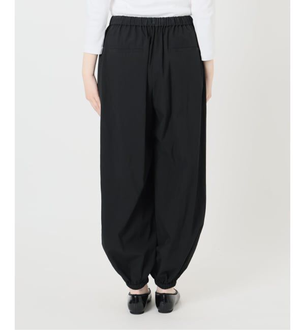 IENA「《予約》ウォッシャブル コットンタフタバルーンパンツ」|その他|