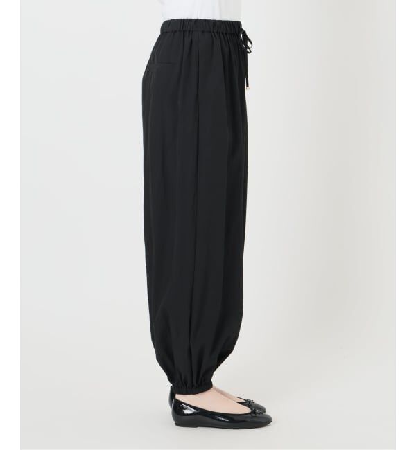 IENA「《予約》ウォッシャブル コットンタフタバルーンパンツ」|その他|