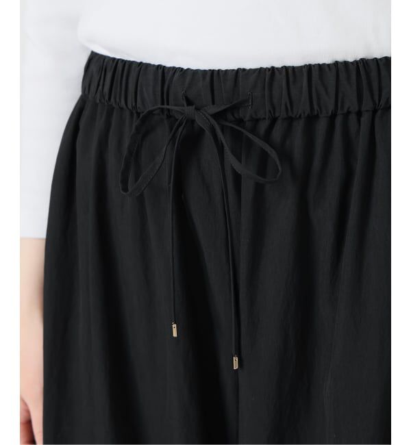 IENA「《予約》ウォッシャブル コットンタフタバルーンパンツ」|その他|