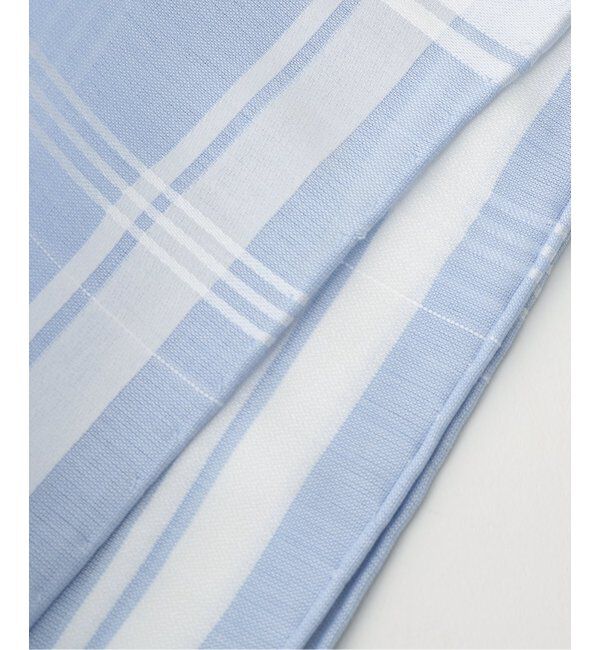 EDIFICE「【SIMONNOT GODARD / シモノゴダール】ホワイトライン チーフ」|マフラー|