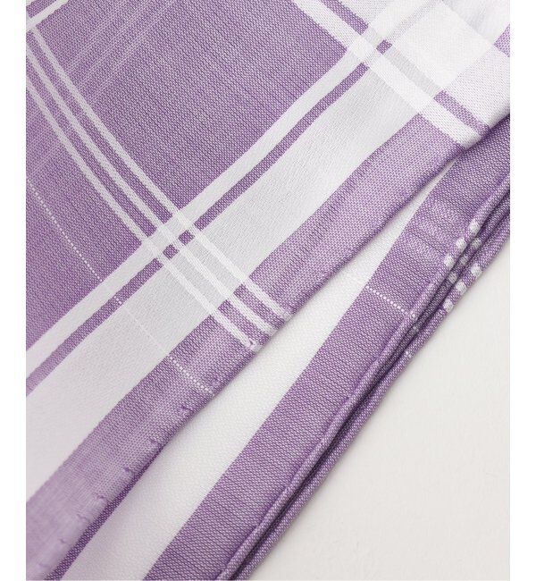 EDIFICE「【SIMONNOT GODARD / シモノゴダール】ホワイトライン チーフ」|マフラー|