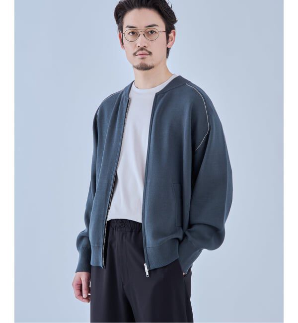 EDIFICE「スウェットライク トラックジャケット」|ニット・セーター|