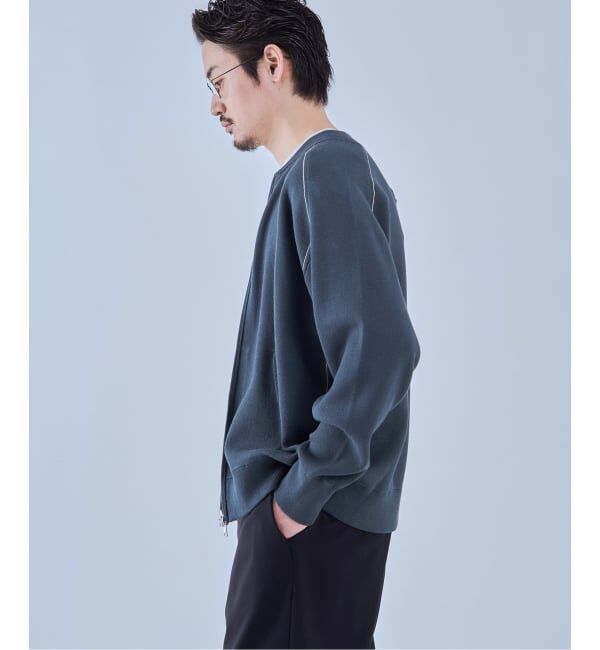 EDIFICE「スウェットライク トラックジャケット」|ニット・セーター|