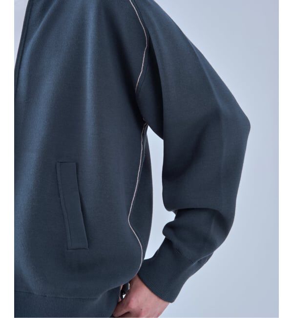 EDIFICE「スウェットライク トラックジャケット」|ニット・セーター|