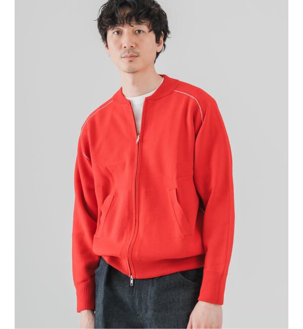 EDIFICE「スウェットライク トラックジャケット」|ニット・セーター|