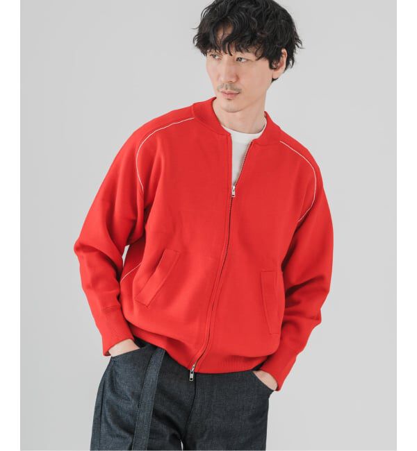 EDIFICE「スウェットライク トラックジャケット」|ニット・セーター|