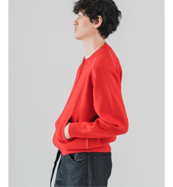 EDIFICE「スウェットライク トラックジャケット」|ニット・セーター|