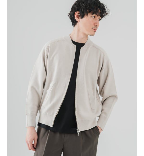 EDIFICE「スウェットライク トラックジャケット」|ニット・セーター|