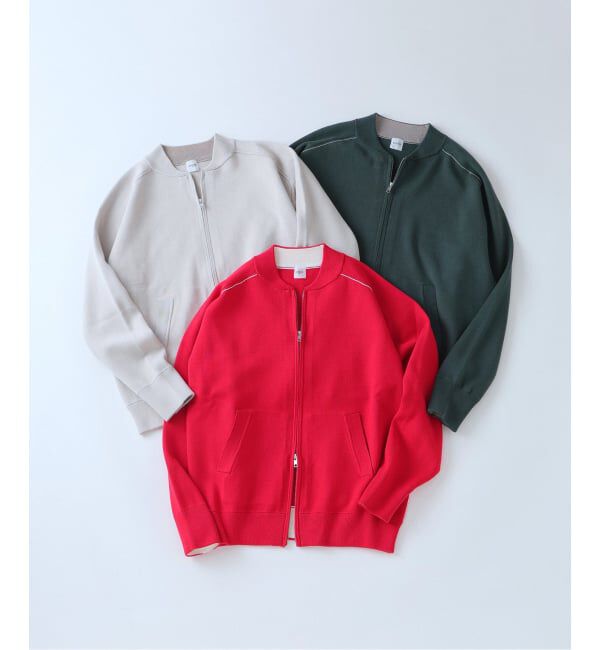 EDIFICE「スウェットライク トラックジャケット」|ニット・セーター|